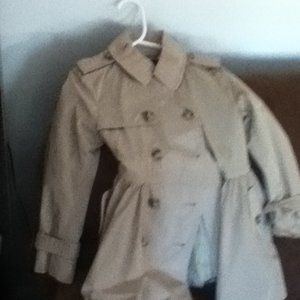 Little Girl Polo Ralph Lauren Trench Coat Size 4/4T